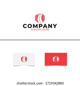 Ticket Way Logo Design Template