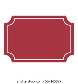 Ticket_Online icon - Flat design, glyph style icon - Colored