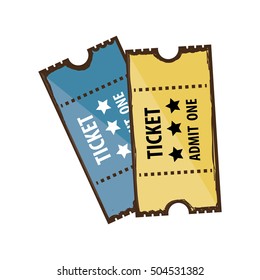 tickets admit one icon image 