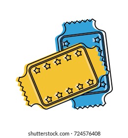 tickets blank star frame icon image