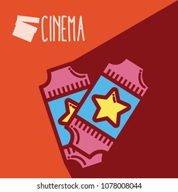 Tickets cinema cartoon