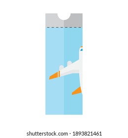 diseño de imagen vectorial de icono de vuelo plano