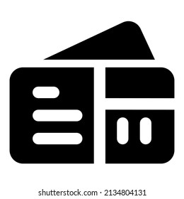 icono de entradas con color negro