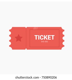 tickets icon, EPS 10