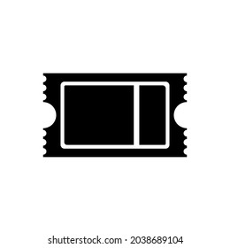 Tickets Symbol Vektorset. Sammlung von Lichtbildzeichen. Coupon-Symbol.