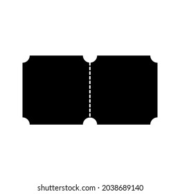 Tickets icon vector set. receipt illustration sign collection. coupon symbol.