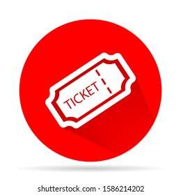 Tickets vector icon. Cinema tickets symbol. Linear style sign for mobile concept and web design vector icon. Tickets symbol illustration. vector icon Pixel vector graphics