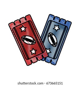 tickets vector illustration
