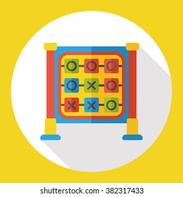 tic-tac-toe flat icon