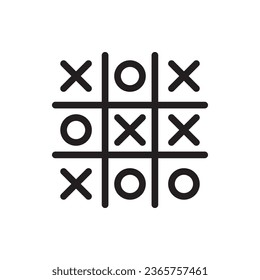 TicTacToe Outline Icon. TicTacToe Icon