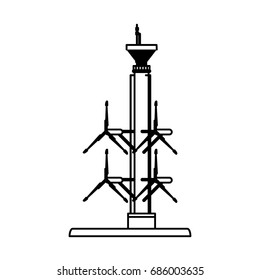 tidal power plant icon image 