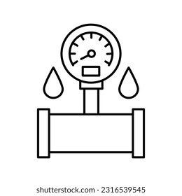 Icono de vector de contorno de ancho de banda que puede editar o modificar fácilmente

