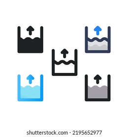 Tide Status Weather Forecast Icon