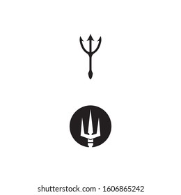 Tident icon Vector Illustration design Logo template
