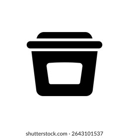 Tidy Container with Food for Organized Meal Storage and Transport