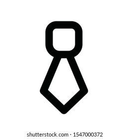 tie accesories for man vector line icon