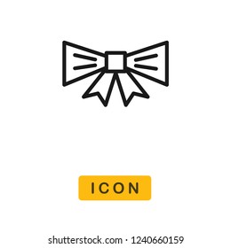Tie black friday vector icon