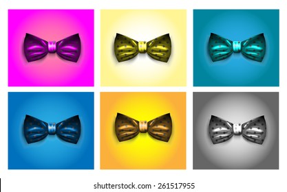 Tie bow vector 