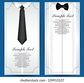 Tie Business cards