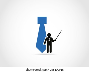 Tie Businessman Instructor
