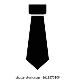Tie Collar Icon Logo Illustration On Stock Vector (Royalty Free ...