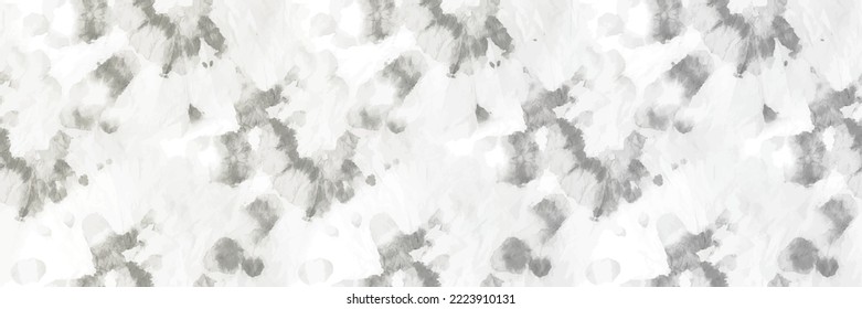 Tie Die Gray Vector. White Spiral Swirl. Dirty Pale Pattern. Vector Cool Art. Swirl Round Background. Gray Dirty Seamless Paint. Vector Soft Print. Gray Spiral Brush Winter. Seamless Tiedye Texture.