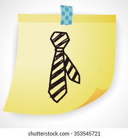 tie doodle