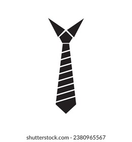 Tie, dress code icon. Vector flt trendy style illustration on white background..eps