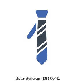 Tie, dress icon, Vector graphics