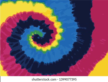 Tie Dye Art Abstract Background