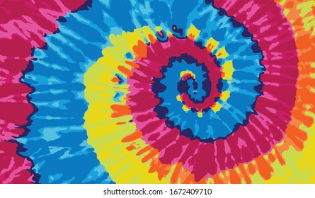 Tie Dye Art Abstract Background