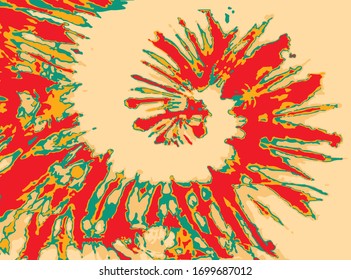 Tie Dye Art Abstract Background