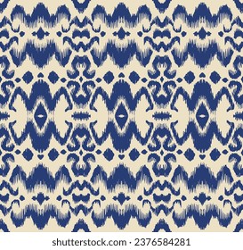 Tie dye art brush and lace. Vector Ethnic necklace. Ikat pattern. Shibori print with stripes and chevron. Ink textured japanese background. Bohemian fashion. Hand drawn, not AI