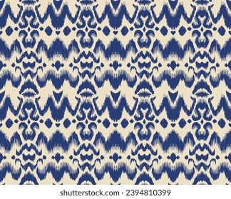 Tie dye art brush and lace. Vector Ethnic necklace. Ikat pattern. Shibori print with stripes and chevron. Ink textured japanese background. Bohemian fashion. Watercolor texture. Hand drawn, not AI