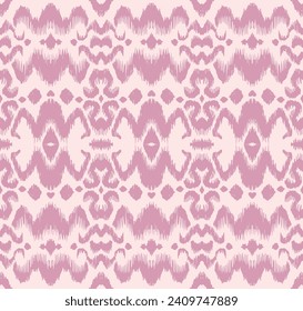 Tie dye art brush and lace. Vector Ethnic necklace. Ikat pattern. Shibori print with stripes and chevron. Ink textured japanese background. Bohemian fashion. Watercolor texture. Hand drawn, not AI