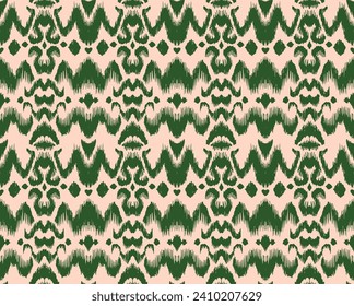 Tie dye art brush and lace. Vector Ethnic necklace. Ikat pattern. Shibori print with stripes and chevron. Ink textured japanese background. Bohemian fashion. Watercolor texture. Hand drawn, not AI
