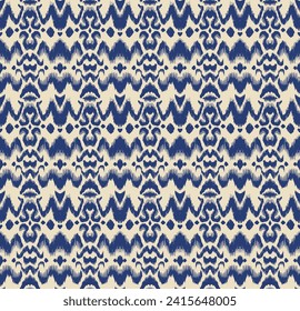 Tie dye art brush and lace. Vector Ethnic necklace. Ikat pattern. Shibori print with stripes and chevron. Ink textured japanese background. Bohemian fashion. Watercolor texture. Hand drawn, not AI