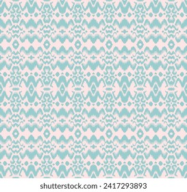 Tie dye art brush and lace. Vector Ethnic necklace. Ikat pattern. Shibori print with stripes and chevron. Ink textured japanese background. Bohemian fashion. Watercolor texture. Hand drawn, not AI