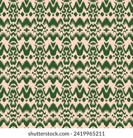 Tie dye art brush and lace. Vector Ethnic necklace. Ikat pattern. Shibori print with stripes and chevron. Ink textured japanese background. Bohemian fashion. Watercolor texture. Hand drawn, not AI