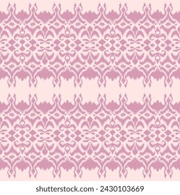 Tie dye art brush and lace. Vector Ethnic necklace. Ikat pattern. Shibori print with stripes and chevron. Ink textured japanese background. Bohemian fashion. Watercolor texture. Hand drawn, not AI
