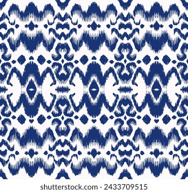 Tie dye art brush and lace. Vector Ethnic necklace. Ikat pattern. Shibori print with stripes and chevron. Ink textured japanese background. Bohemian fashion. Watercolor texture. Hand drawn, not AI