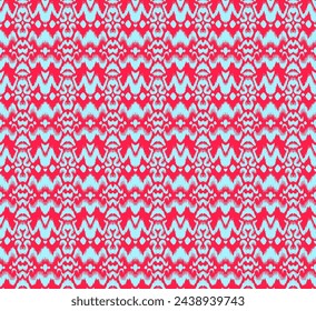 Tie dye art brush and lace. Vector Ethnic necklace. Ikat pattern. Shibori print with stripes and chevron. Ink textured japanese background. Bohemian fashion. Watercolor texture. Hand drawn, not AI