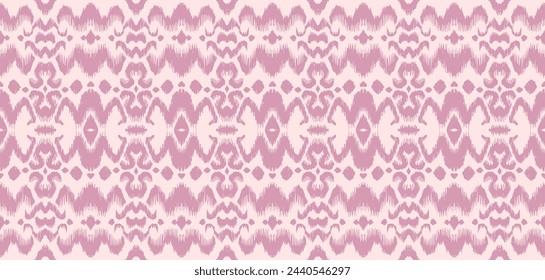Tie dye art brush and lace. Vector Ethnic necklace. Ikat pattern. Shibori print with stripes and chevron. Ink textured japanese background. Bohemian fashion. Watercolor texture. Hand drawn, not AI