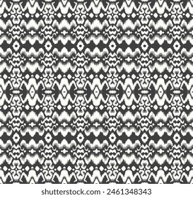 Tie dye art brush and lace. Vector Ethnic necklace. Ikat pattern. Shibori print with stripes and chevron. Ink textured japanese background. Bohemian fashion. Watercolor texture. Hand drawn, not AI
