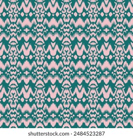 Tie dye art brush and lace. Vector Ethnic necklace. Ikat pattern. Shibori print with stripes and chevron. Ink textured japanese background. Bohemian fashion. Watercolor texture. Hand drawn, not AI