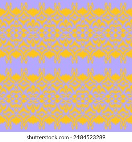 Tie dye art brush and lace. Vector Ethnic necklace. Ikat pattern. Shibori print with stripes and chevron. Ink textured japanese background. Bohemian fashion. Watercolor texture. Hand drawn, not AI