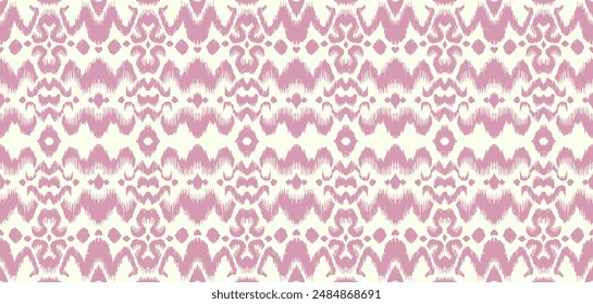 Tie dye art brush and lace. Vector Ethnic necklace. Ikat pattern. Shibori print with stripes and chevron. Ink textured japanese background. Bohemian fashion. Watercolor texture. Hand drawn, not AI