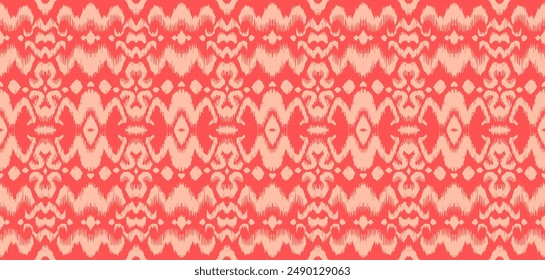 Tie dye art brush and lace. Vector Ethnic necklace. Ikat pattern. Shibori print with stripes and chevron. Ink textured japanese background. Bohemian fashion. Watercolor texture. Hand drawn, not AI