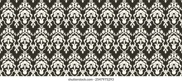 Tie dye art brush and lace. Vector Ethnic necklace. Ikat pattern. Shibori print with stripes and chevron. Ink textured japanese background. Bohemian fashion. Watercolor texture. Hand drawn, not AI