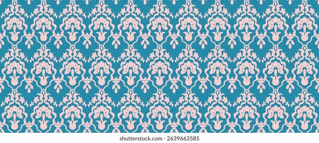 Tie dye art brush and lace. Vector Ethnic necklace. Ikat pattern. Shibori print with stripes and chevron. Ink textured japanese background. Bohemian fashion. Watercolor texture. Hand drawn, not AI